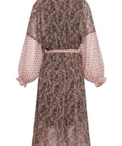 Smashed Lemon Exotic Bohemian 60's Dress Multi