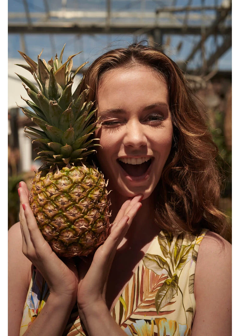 Smashed Lemon Easy Breezy 70's Maxi Dress Multi