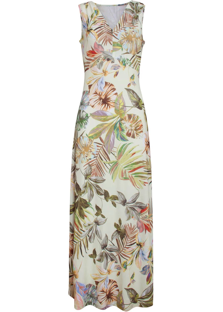 Smashed Lemon Easy Breezy 70's Maxi Dress Multi