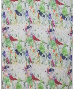 Smashed Lemon Shawl Tropical Birds New In