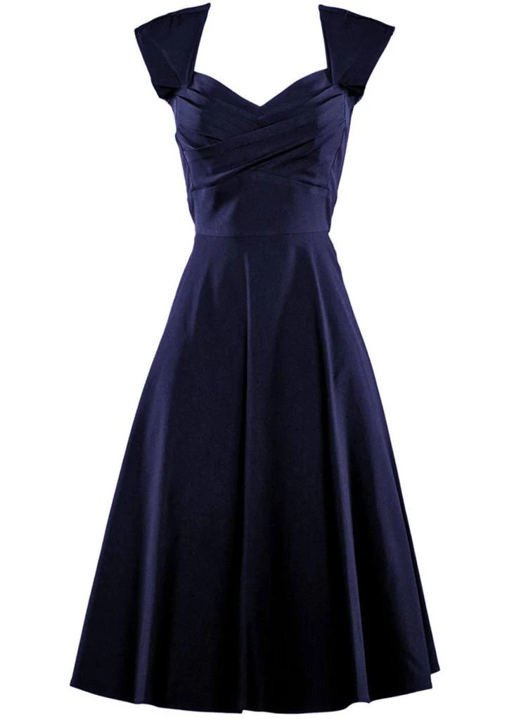 New In Stop Staring! Madstyle 50's Swing Dress Black