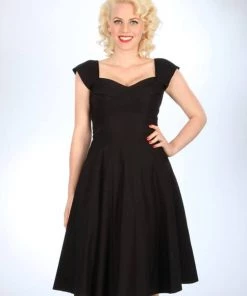 New In Stop Staring! Madstyle 50's Swing Dress Black
