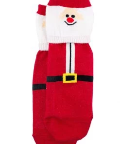 New In Succubus Christmas Santa Claus Socks Red