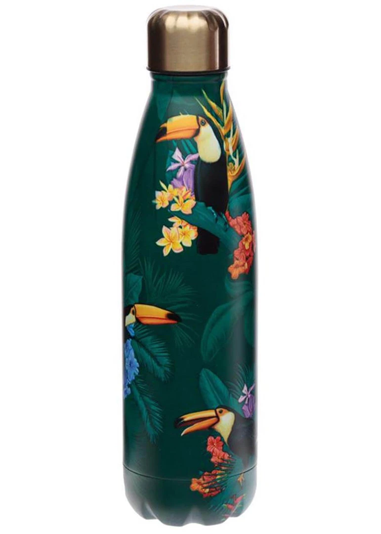 Succubus Gifts Toucan Party Thermos Green New In