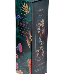 Succubus Gifts Toucan Party Thermos Green New In