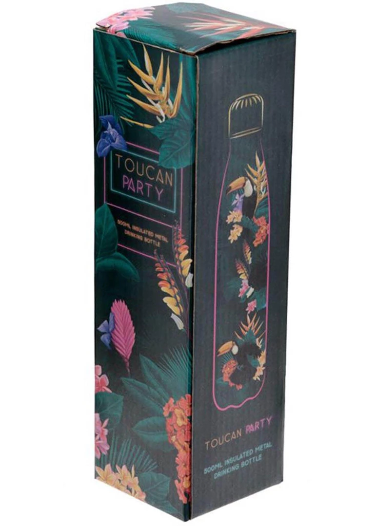 Succubus Gifts Toucan Party Thermos Green New In