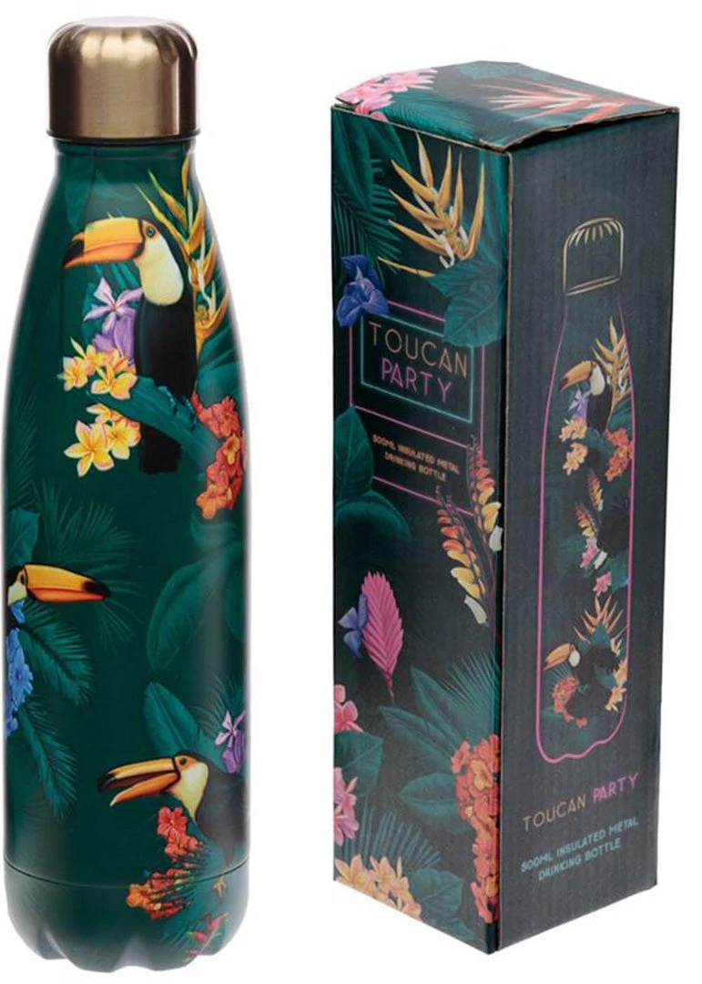 Succubus Gifts Toucan Party Thermos Green New In