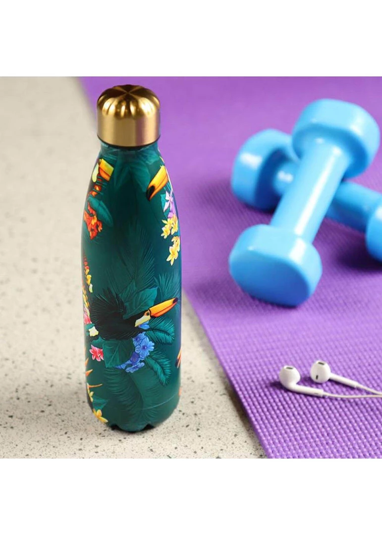 Succubus Gifts Toucan Party Thermos Green New In