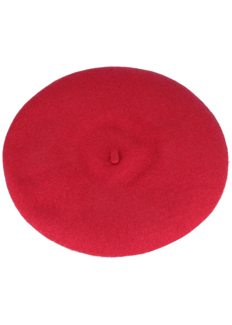 New In Succubus Headwear Sandy 60's Beret Red