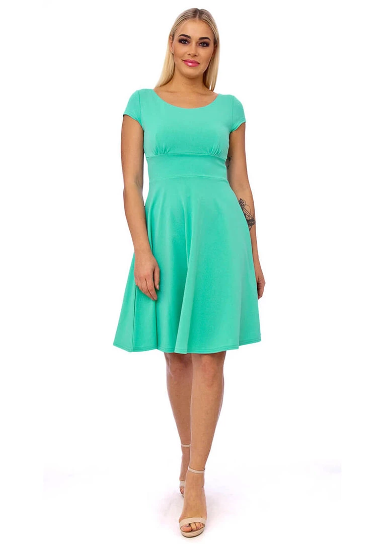 New In Succubus Tiffany 60's Swing Dress Mint