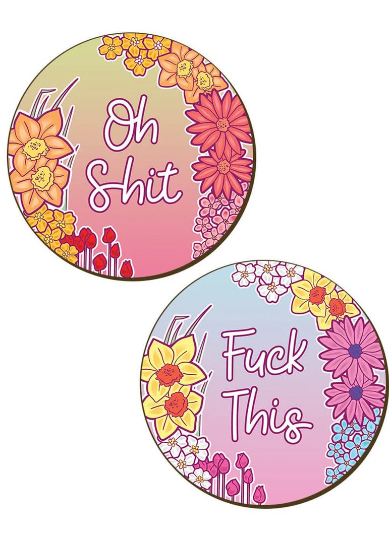 New In Succubus Gifts Offensive Set 4 Coasters