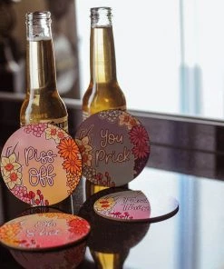 New In Succubus Gifts Offensive Set 4 Coasters