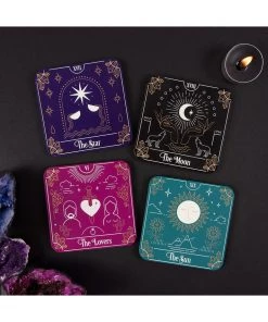 New In Succubus Tarot Card Set Coasters