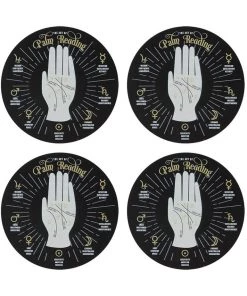 Succubus Palm Reading Set Coasters