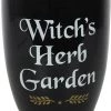 New In Succubus Witch's Herb Garden Planter Black