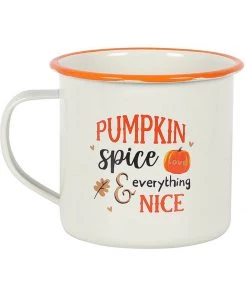 New In Succubus Pumpkin Spice Enamel Mug