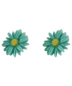 Succubus Jewels Daisy Earrings Mint New In