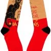 Succubus Mens Steinlen Tournée Du Chat Noir Socks Red