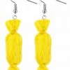 Succubus Jewellery Sweets Drop Earrings Yellow