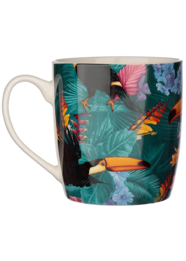 Succubus Gifts Toucan Party Mug Green