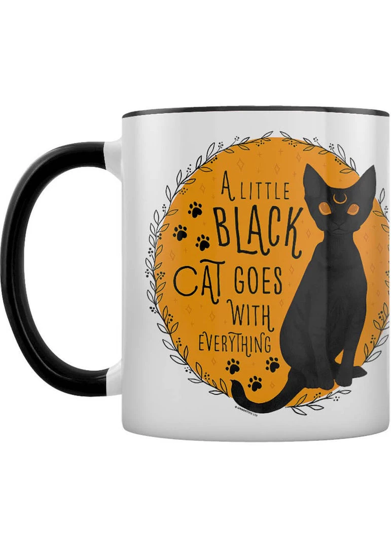 New In Succubus Gifts A Little Black Cat Mug White