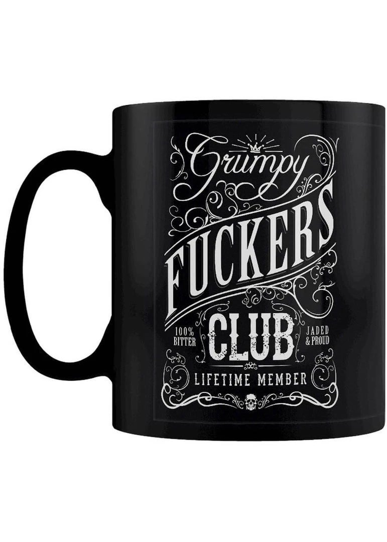 New In Succubus Gifts Grumpy Fuckers Club Mug Black