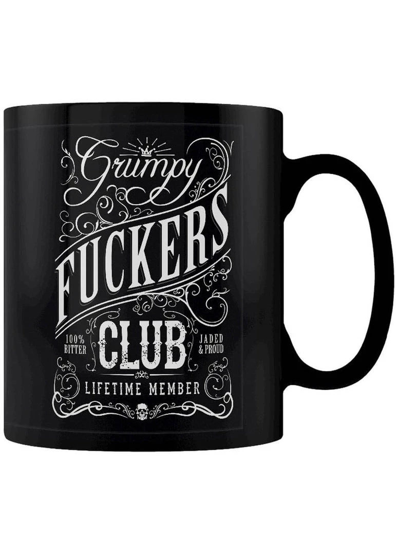 New In Succubus Gifts Grumpy Fuckers Club Mug Black