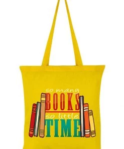 New In Succubus Gifts So Many Books So Little Time Totebag Yellow