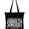 New In Succubus Gifts Keep Out Of Direct Sunlight Totebag Black