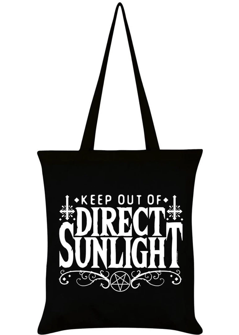 New In Succubus Gifts Keep Out Of Direct Sunlight Totebag Black