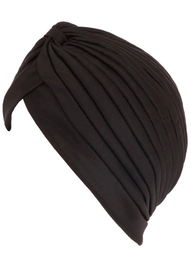 New In Succubus Headwear Satin 20's Turban Black