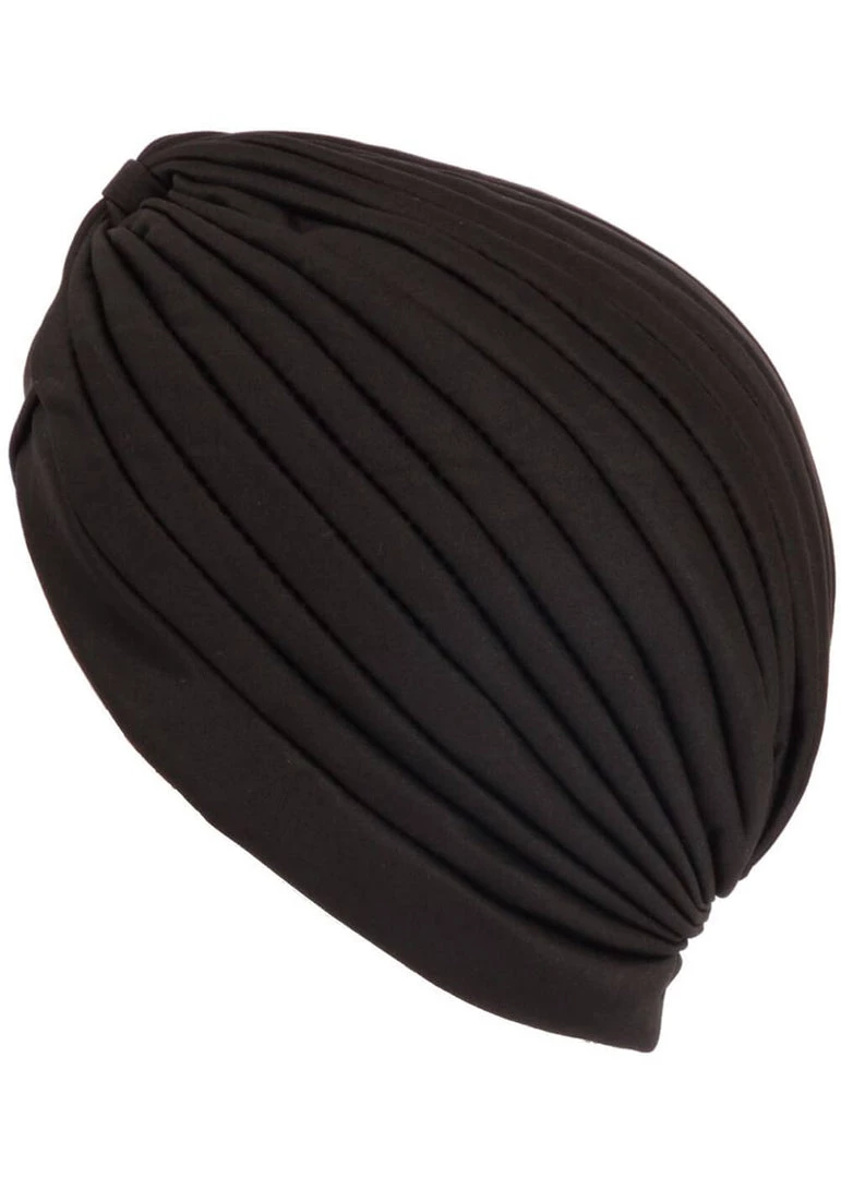 New In Succubus Headwear Satin 20's Turban Black
