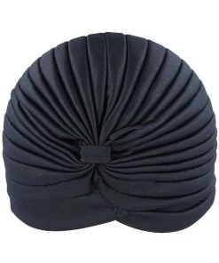 New In Succubus Headwear Satin 20's Turban Black