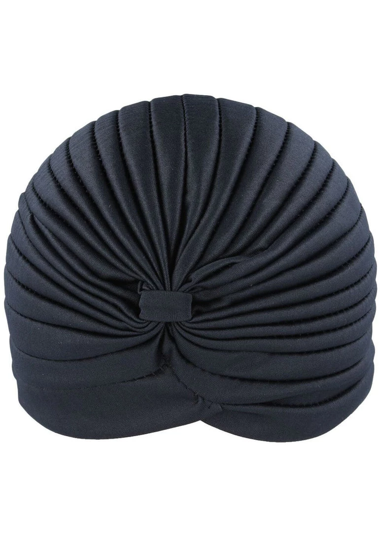 New In Succubus Headwear Satin 20's Turban Black