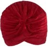 Succubus Headwear Velvet 20's Turban Wine