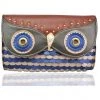 New In Succubus Owl Clutch Bag Brown