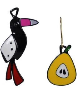Succubus Bird & Avocado Nova Earrings
