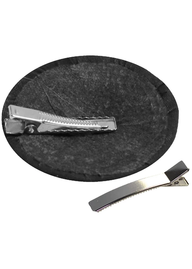 New In Succubus Fancy Christmas Jingle Fascinator Red