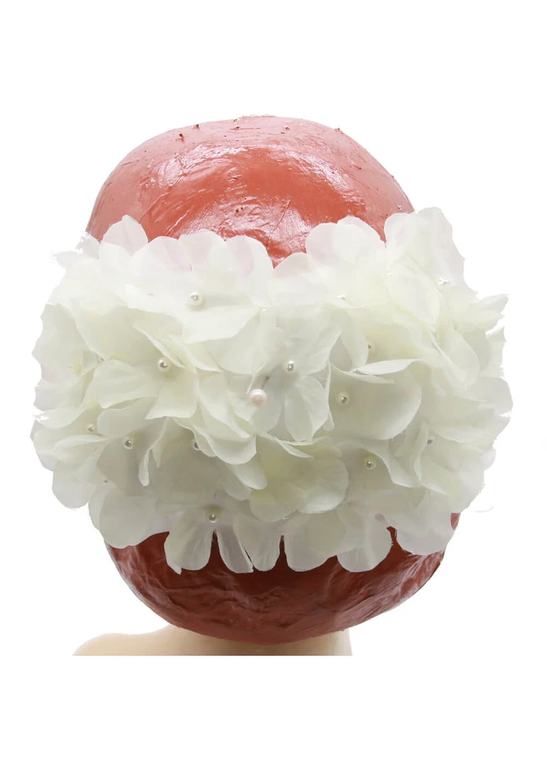 Succubus Fancy Hydrangeas 50's Fascinator White New In