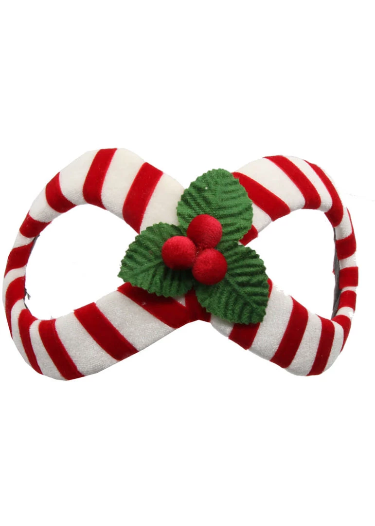 Succubus Fancy Infinity Christmas Candy Cane Hat Multi
