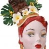 New In Succubus Fancy Tiki Queen Fascinator Multicolour