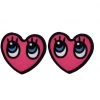Succubus Love Eyes Cartoon Earrings