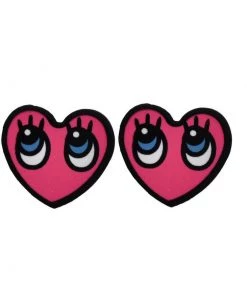Succubus Love Eyes Cartoon Earrings