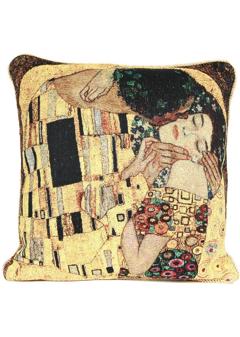 New In Tapestry Bags Klimt The Kiss Cushion Cover