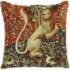 New In Tapestry Bags Lady And The Unicorn Lion Cushion Cover