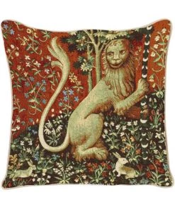 New In Tapestry Bags Lady And The Unicorn Lion Cushion Cover