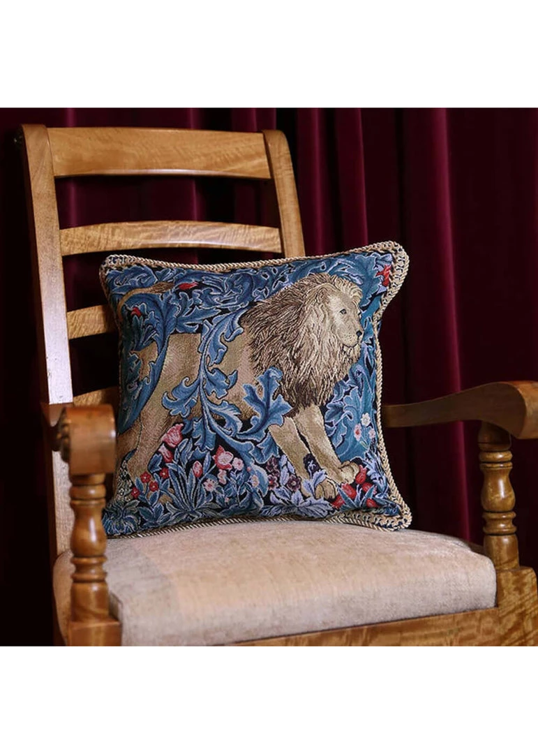 New In Tapestry Bags Morris The Lion Cushion Cover