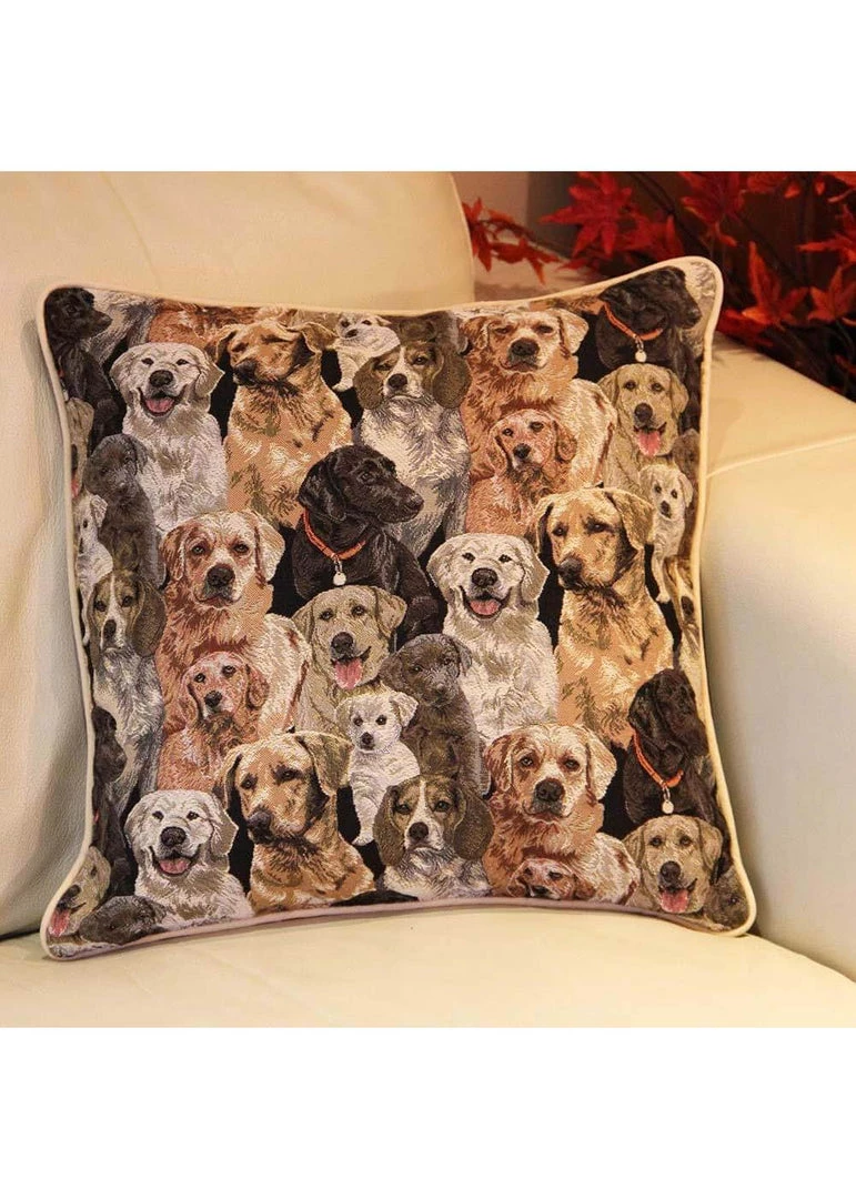 New In Tapestry Bags Labrador Cushion Cover