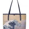 Tapestry Bags Hokusai Great Wave Off Kanagawa Shoulderbag New In