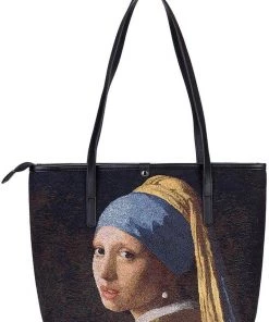 New In Tapestry Bags Vermeer Girl With The Pearl Earring Shoulderbag